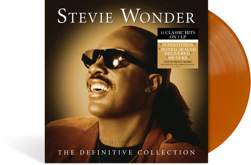 Stevie Wonder: Definitive Collection - Translucent Orange Colored