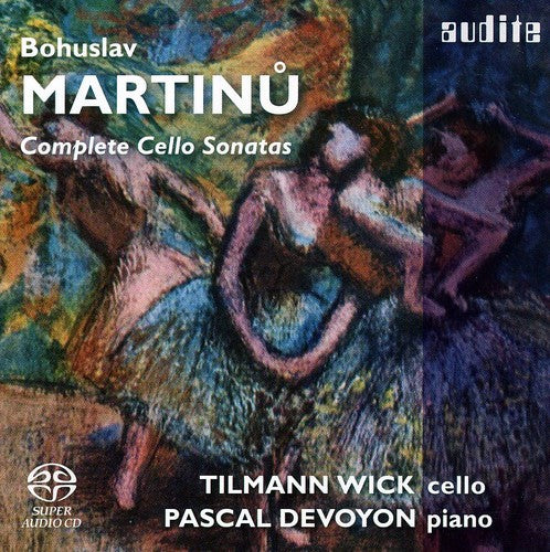 Martinu / Wick / Devoyon: Sonatas for Cello & Piano - SUPER-AUDIO CD