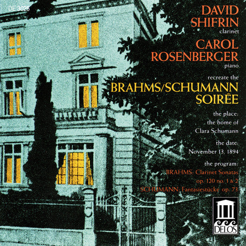 Brahms / Shifrin / Rosenberger: Clarinet Sonatas