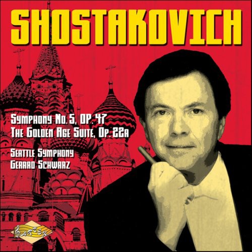 Gerard Schwarz: Symphony 5 Op 47 & the Golden Age Suite Op 22 - COMPACT DISCS