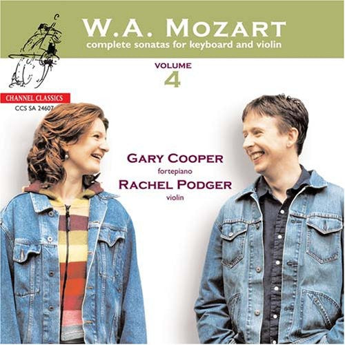 Mozart / Podger / Cooper: Violin Sonatas Vol.4 - SUPER-AUDIO CD