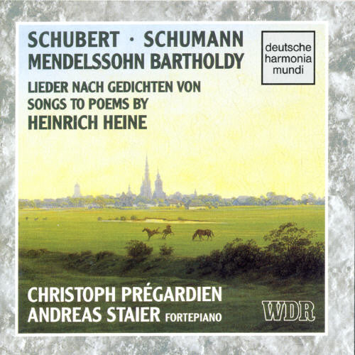 Schubert / Schumann / Pregardien / Staier: Songs to Poems By Heinrich Heine - COMPACT DISCS