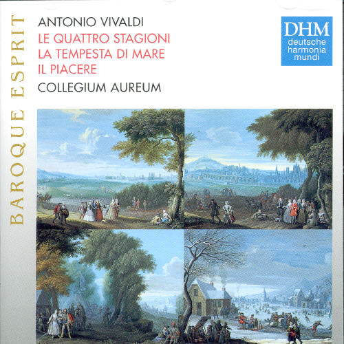 Vivaldi / Maier / Neuhaus / Cllegium Aureum: Vivaldi: Four Seasons la Tempesta Di Mare Il Piace - COMPACT DISCS