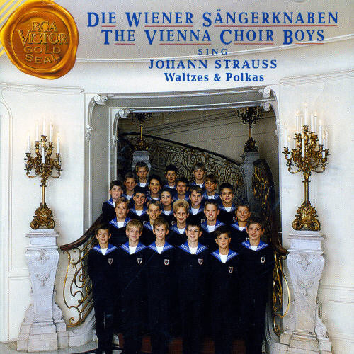 Strauss / Vienna Choir Boys: Strauss J: On the Beautiful Blue Danube Bitte Scho - COMPACT DISCS
