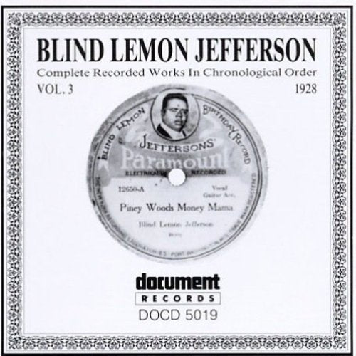 Blind Lemon Jefferson: Complete Recordings 1925-1929 Vol. 3 (1928)