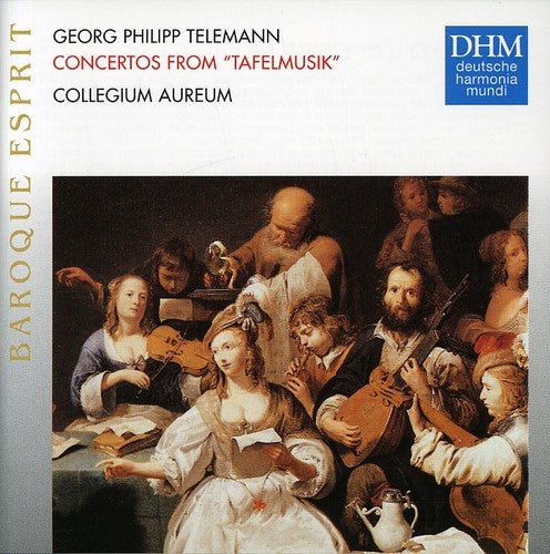 Collegium Aureum: Telemann: Concerti in F Major a Major E Flat Major - COMPACT DISCS