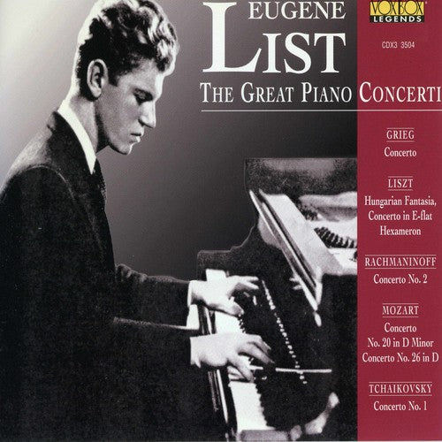 List, Eugene: Great Piano Concerti