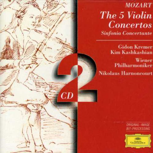 Mozart / Harnoncourt / Vienna Philharmonic: 5 Violin Concertos