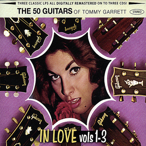 The 50 Guitars of Tommy Garrett: In Love Vols 1 to 3 - COMPACT DISCS