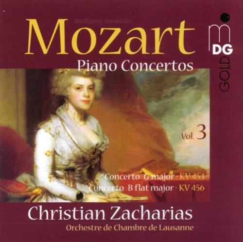 Mozart / Orchestre De Chambre Lausanne / Zacharias: Piano Concertos KV 453 & 456 - SUPER-AUDIO CD