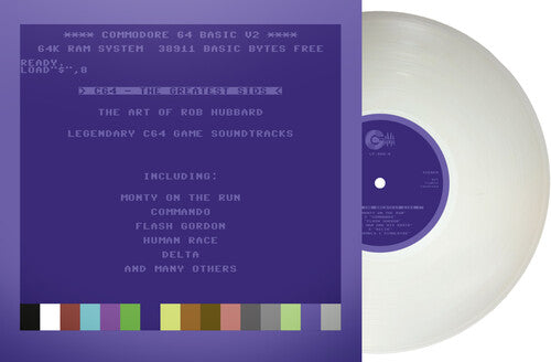 Various Artists: C64 Greatest Sids: The Art Of Rob Hubbard - White - VINYL LP