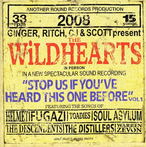 The Wildhearts: Stop Us If You've Heard This One Before, Vol. 1 - COMPACT DISCS