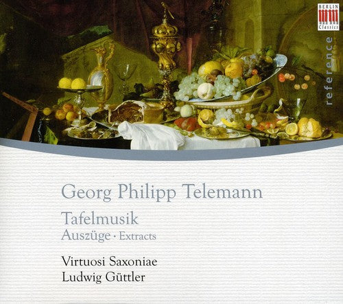Telemann / Virtuosi Saxoniae / Guttler: Tafelmusik - COMPACT DISCS