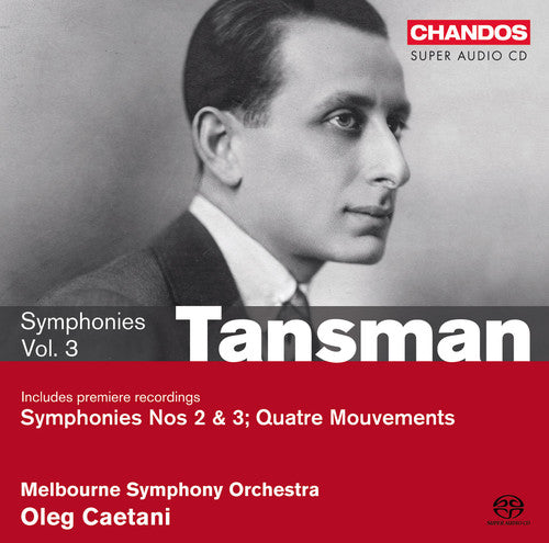 Tansman / Mbs / Caetani: Symphonies 3 - SUPER-AUDIO CD