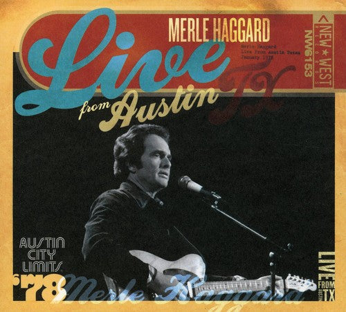 Haggard, Merle: Live From Austin, Tx - COMPACT DISCS