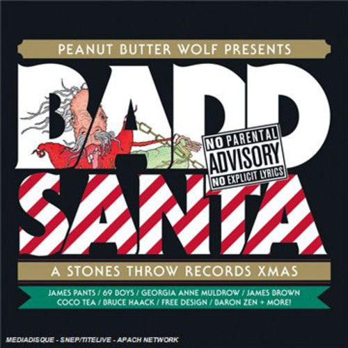 Peanut Butter Wolf: Badd Santa - COMPACT DISCS