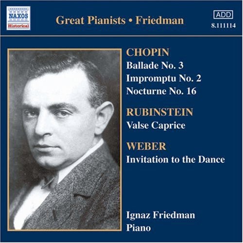 Ignaz Friedman, Complete Recor: Ignaz Friedman, Complete Recor