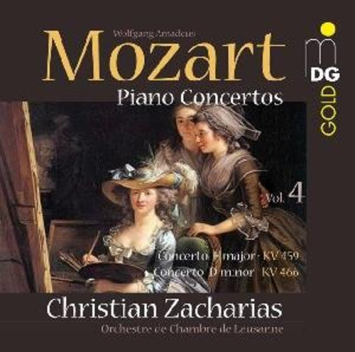 Mozart / Orchestre De Chambre De Lausanne: Piano Concertos 4 - SUPER-AUDIO CD