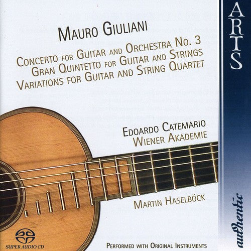 Giuliani, Mauro: Concerto 3 for Guitar - SUPER-AUDIO CD