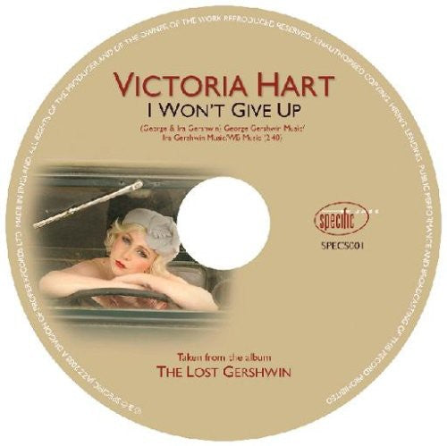 Hart, Victoria: I Won't Give Up - CD SINGLE