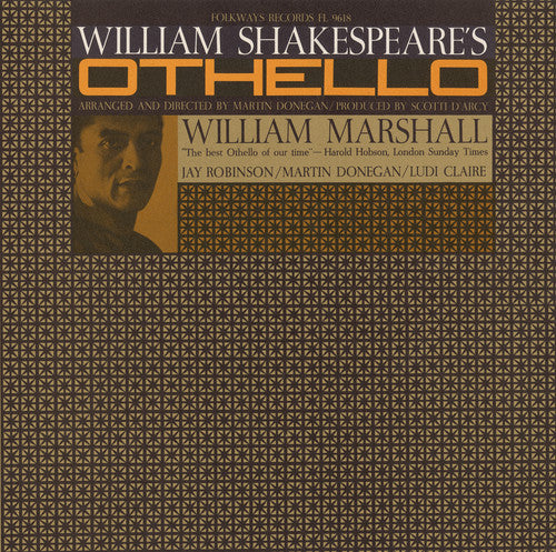 Marshall, William: Othello: William Shakespeare