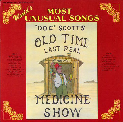 Tommy Scott: Doc Tommy Scott's Last Real Medicine Show - COMPACT DISCS