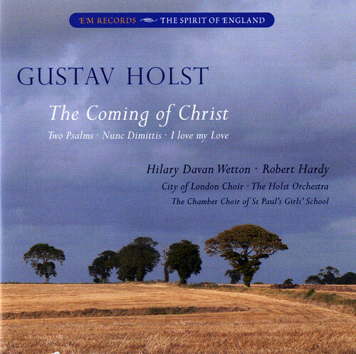 Robert Hardy: Coming of Christ - COMPACT DISCS