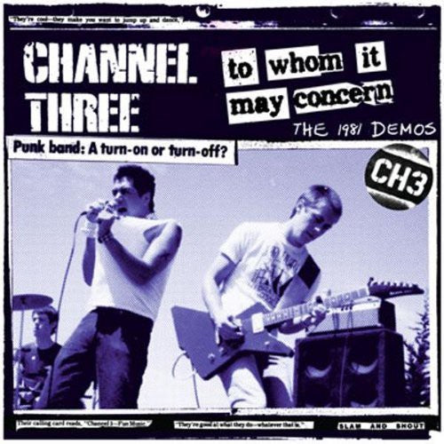 Channel 3: To Whom It May Concern