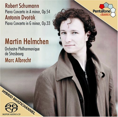 Schumann / Dvorak / Helmchen / Orch De Strasbourg: Paino Concertos - SUPER-AUDIO CD