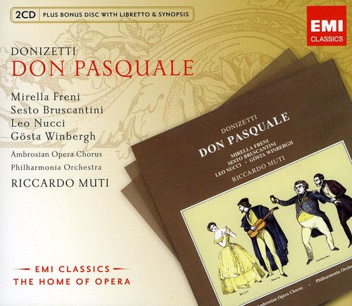 Donizetti / Muti: Don Pasquale - COMPACT DISCS