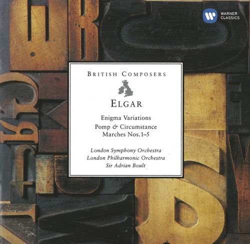 Adrian Boult: Elgar: Enigma Variations / Pomp & Circumstance - COMPACT DISCS