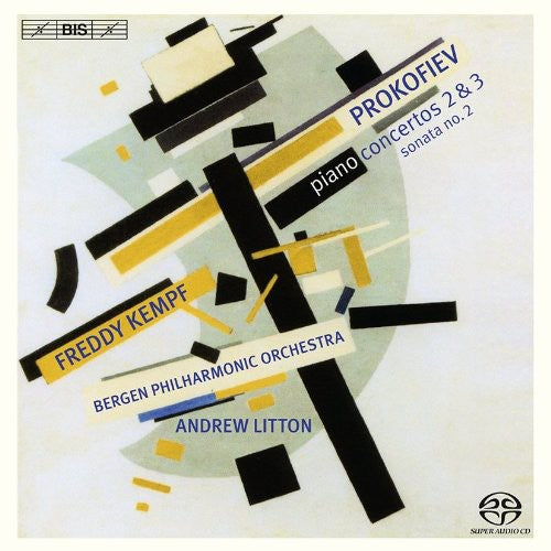 Prokofiev / Bergen Philharmonic Orch / Litton: Piano Concertos 2 & 3 - SUPER-AUDIO CD