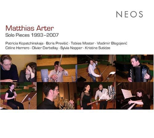 Arter / Blagojevif / Kopatchinskaja / Sutidze: Solo Pieces 1993-2007 - SUPER-AUDIO CD