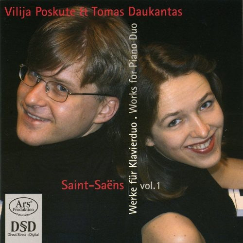 Poskute, Vilija/Daukantas, Tomas: Works for Piano Duo Vol1 - SUPER-AUDIO CD