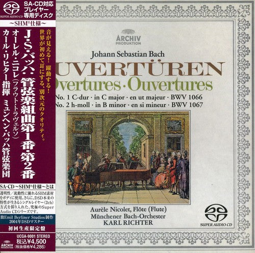 Bach / Richter, Karl: J.S.Bach: Orchestral Suites 1 & 2 - SHM-SACD - SUPER-AUDIO CD
