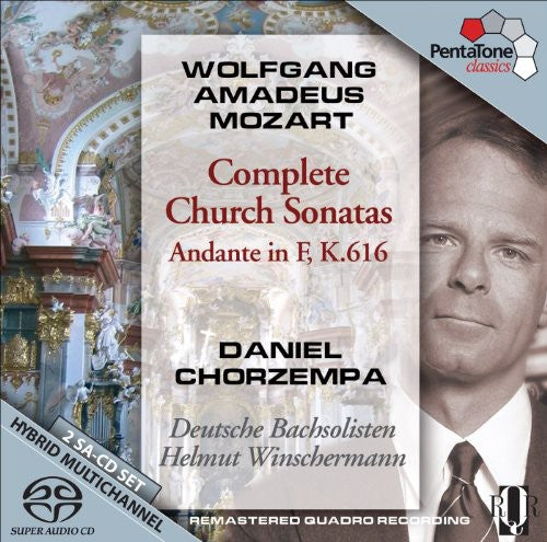 Chorzempa / Mozart / German Bach Soloists: Complete Church Sonatas - SUPER-AUDIO CD