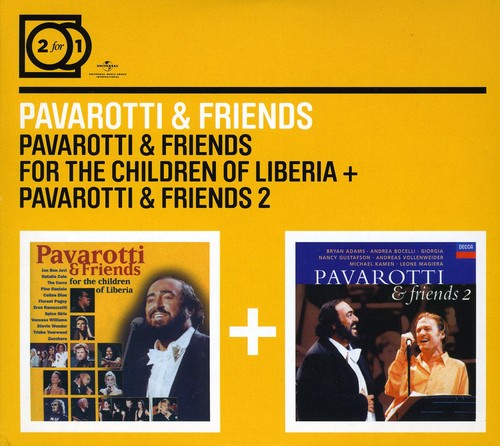 Pavarotti, Luciano: Pavarotti & Friends 1 & 2 - COMPACT DISCS