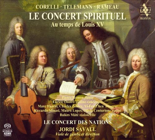 Savall: Concert Spirituel: Music from Time of Louis XV - SUPER-AUDIO CD