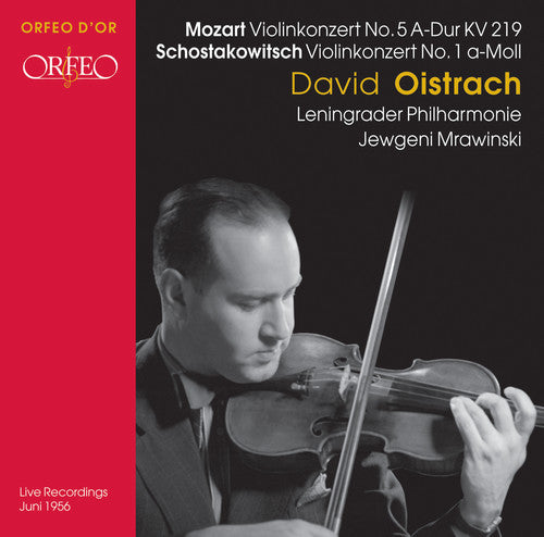 David Oistrakh: Concerto for Violin & Orchestra - COMPACT DISCS