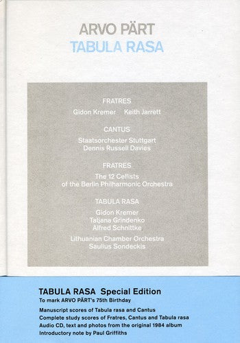 Part, Arvo: Tabula Rasa