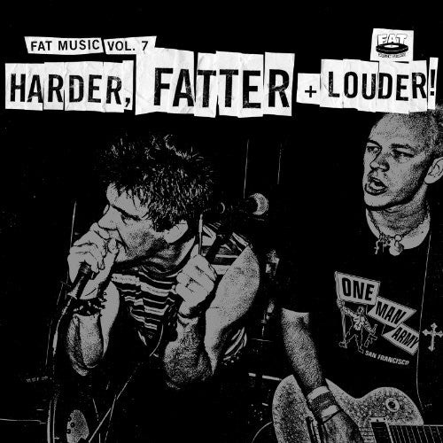 Fat Music 7: Harder Fatter & Louder / Various: Fat Music, Vol. 7: Harder, Fatter and Louder - VINYL LP