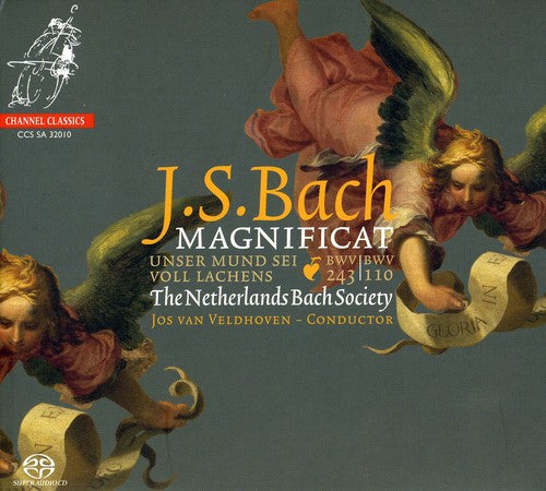 Bach / Netherlands Bach Society / Van Veldhoven: Magnificat / Cantata: Unser Mund Sei Voll Lachens - SUPER-AUDIO CD
