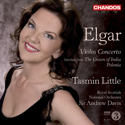 Elgar, Edward / Little / Rsno / Davis: Plays Works By Elgar: Violin Cto / Polonia - SUPER-AUDIO CD