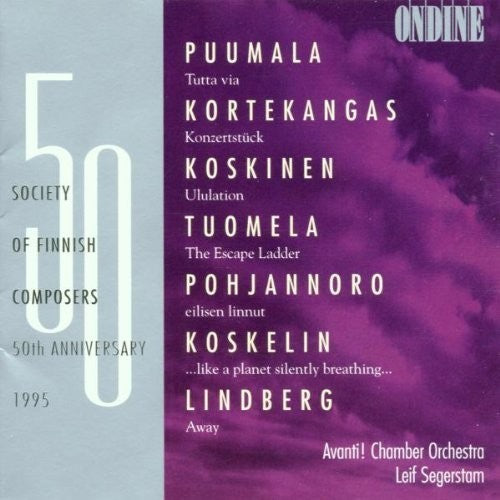 Segerstam / Avanti Chamber Orchestra: Society Of Finnish Composers