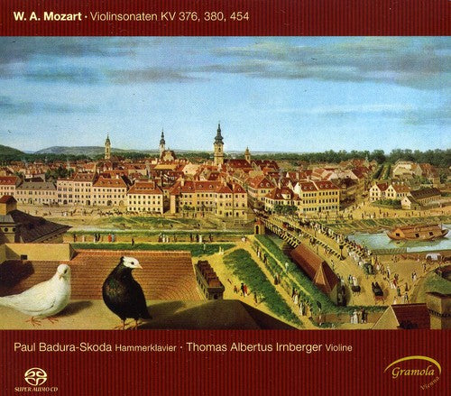Mozart / Irnberger / Badura-Skoda: Violin Sonatas K 376 & 380 & 454 - SUPER-AUDIO CD