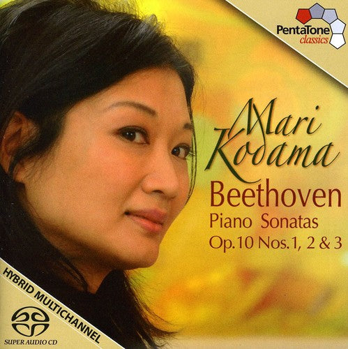 Beethoven / Kodama: Piano Sonatas Op 10 Nos 1 2 & 3 - SUPER-AUDIO CD
