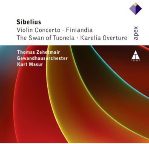 Sibelius / Zehetmair / Masur: Violin Concerto - COMPACT DISCS