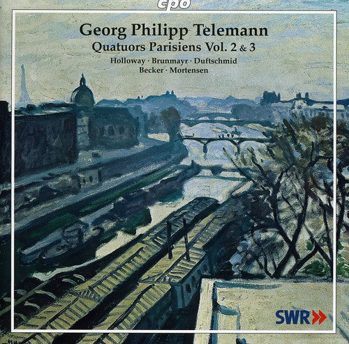 Telemann / Holloway / Becker / Mortensen: Quatuors Parisiens 2 & 3