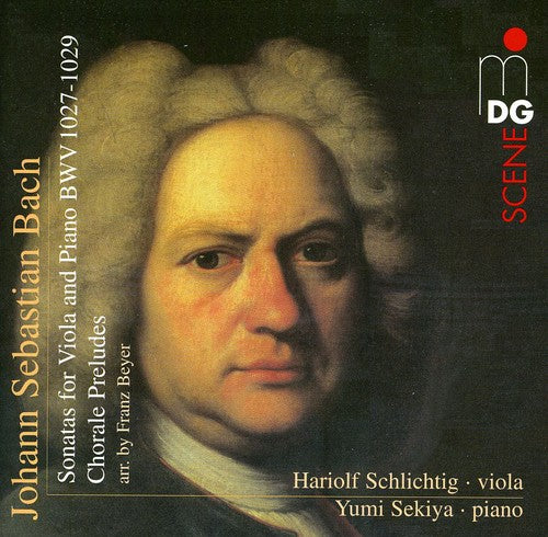 Bach / Schlightigf / Sekiya: Sonatas for Viola Da Gamba & Piano: Organ Chorales - SUPER-AUDIO CD