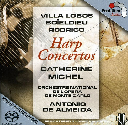 Villa Lobos / Almeida: Harp Concertos - SUPER-AUDIO CD
